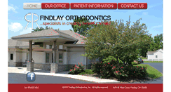 Desktop Screenshot of findlayortho.com